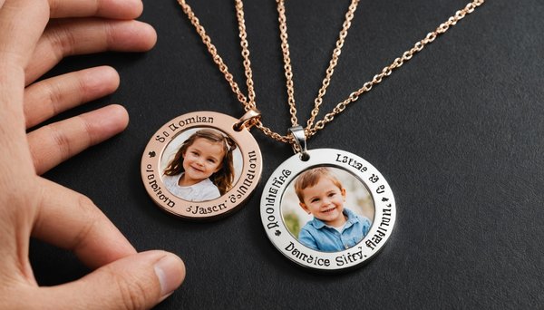 Bijoux à graver enfant : le cadeau personnalisé parfait